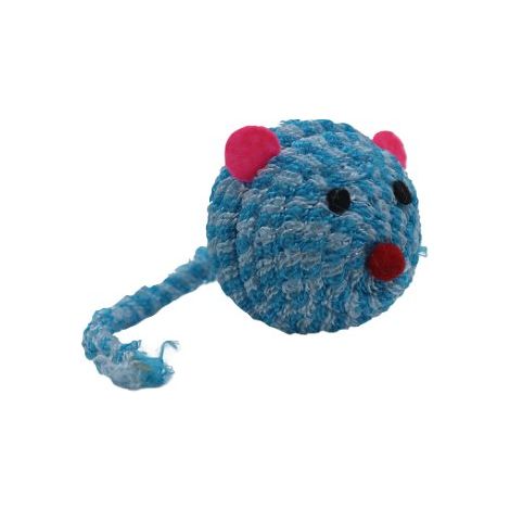 Uniq Pets  MOUSEHUNT  Giocattolo per gatti a forma di topo in corda di cotone da 5 cm - Topo 5 cm (1/3)