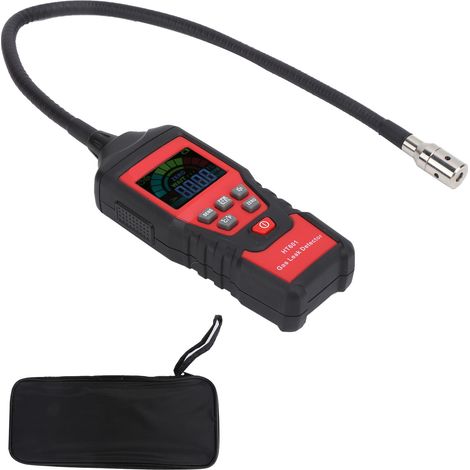 Détecteur de Gaz HT601 09999ppm Alarme de Concentration Méthane Testeur de Gaz Combustible pour Maison (1/5)