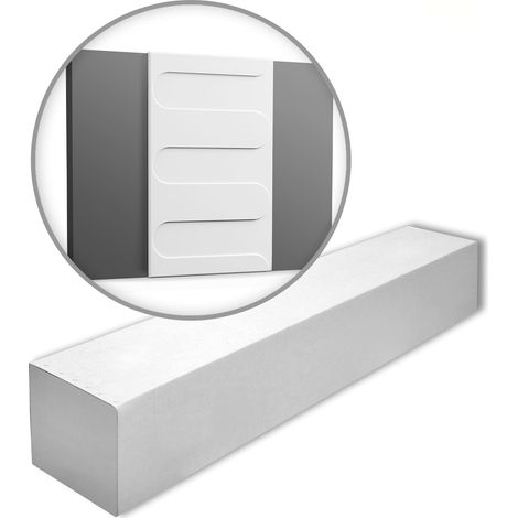 Orac Decor W125-box SWIRL 1 caja 4 paneles 3d revestimiento mural Panel de pared estilo Art déco  1,6 m2 (1/5)