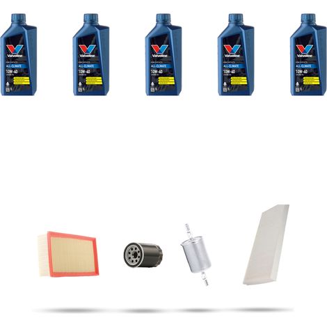 Kit tagliando 4 FILTRI e 5L OLIO compatibile con Citroen C8 2.2 116kw dal 2002 (1/5)