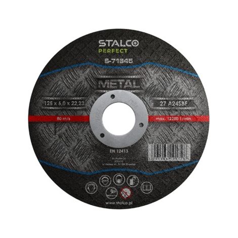 Disco abrasivo per metalli Stalco 180x6.0 Perfect S-71647