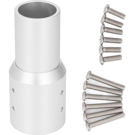 Ortviai Adaptateur de Tube Antenne Rectangulaire V2 Aluminium Diamètre 2 Pouces