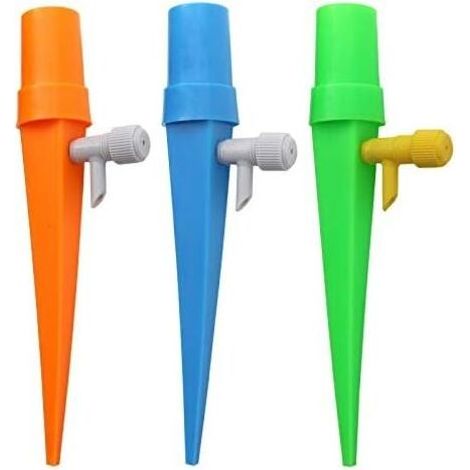 TRRY Kit d'irrigation goutte à goutte 12 pièces, système d'irrigation automatique des plantes, distributeur d'arrosage des plantes avec interrupteur réglable pour jardin, maison, intérieur et ex
