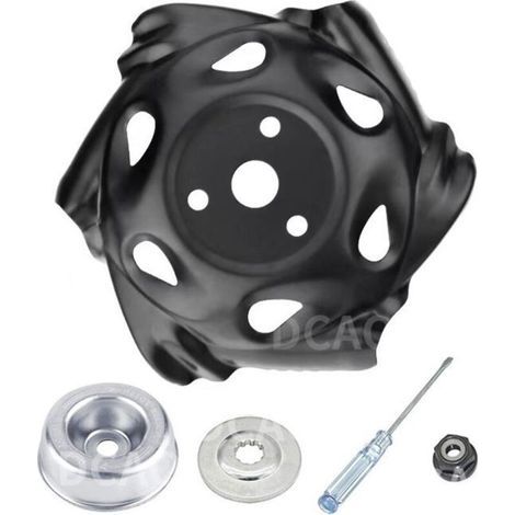 Universal 25.4 mm weeding head with 235 mm brush cutter disc