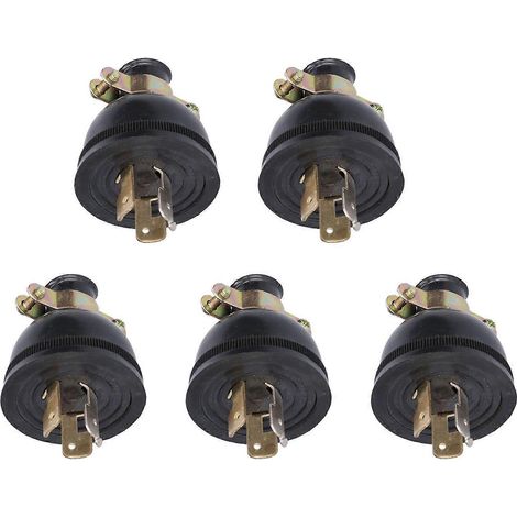 Stück Generatorstecker, 3-polig, Benzin, mit Anti-Loose-Funktion, Zubehörteile, 168°F/170°F, US-Stecker, 250 V