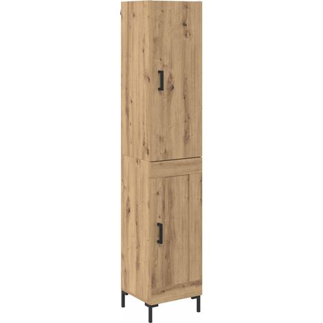 Maison Exclusive - Haut Armoire Chêne artisanal 69,5 x 34 x 180 cm