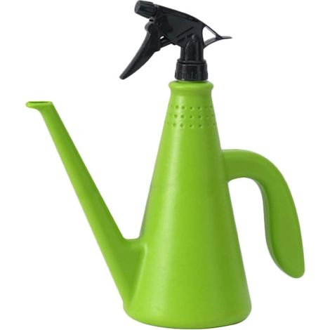Arroseur Multifonction Pulvérisateur à Double Usage pour Jardinage Pot Arrosage Domestique avec Jet Puissant Et Brumisation Fine Vert (1/5)