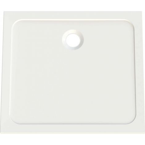 Bandeja de ducha de diseño blanco 90x75x3cm