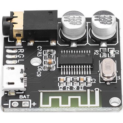 Amplificateur Audio Bluetooth 5.0 Stéréo pour Enceintes et Chaînes Hi-Fi (1/5)