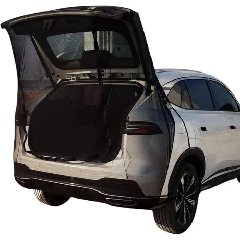 Tente de Hayon  Auvent Moustiquaire Anti-Moucherons  Tente Auvent de Voiture Ventilée - pour Camping-Car, Plage, Voyage, Longs Trajets, Bord de Route, Pick-up (1/5)