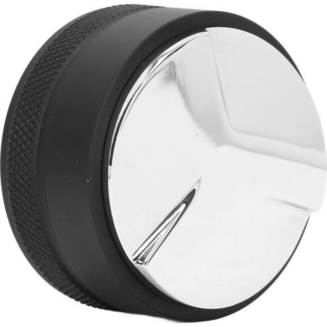 Verstellbarer, tragbarer Kaffeespender, rostbeständig, schwarzer Messlöffel, Pulverpresse, 51 mm (1/5)