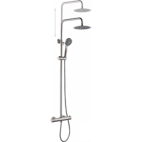 Colonne de douche thermostatique INOX THER de Cabel (1/2)