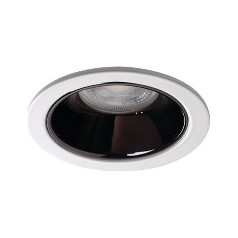 Anneau spot encastrable GLOZO 10W GU10 blanc/noir Kanlux (1/2)