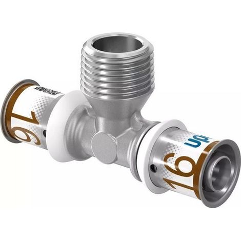 Racord de fontanería Uponor s-press plus indicador de prensado resistente