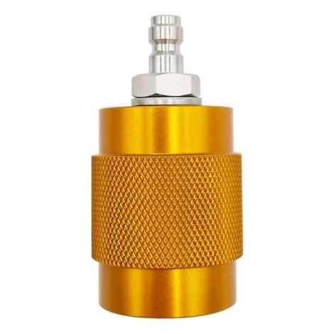 BUNTHAUS Adaptateur de charge de vanne de station de remplissage PCP vers connexion mâle/femelle 8 mm pour vanne DIN 200 et 300 bar, 1 avec raccord mâle 8 mm