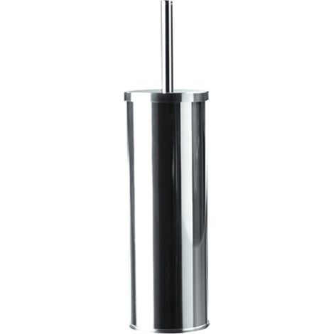PORTA SCOPINO DA TERRA MODELLO WIND INOX Misura: Diam. 10 x h. 38.5 (1/3)