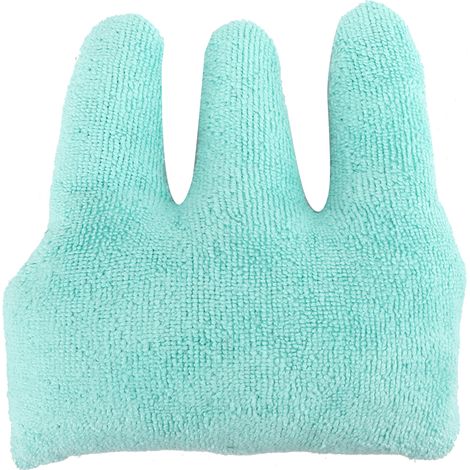 Séparateur de doigts professionnel anti-adhésif pour soins des mains - Taille unique vert clair