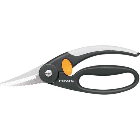 Fiskars 1003032 tijeras para pescado negras ergonómicas (1/2)