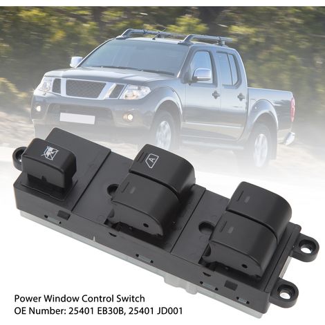 Elektrischer Fensterheberschalter mit Bedienknöpfen für Navara D40 2007-2015 RHD – 25401 EB30B/JD0011 (1/5)