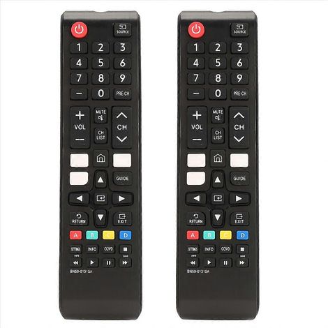 Universal Remote for All TV Remote, Replacement Compatible for All Smart TV, LED,LCD,HDTV, 3D, Serie Black (1/5)