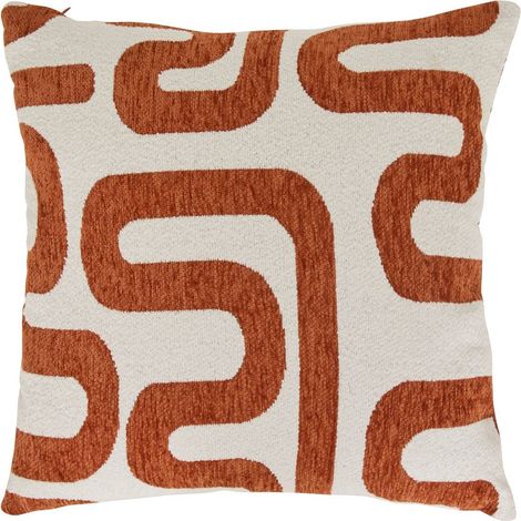 Cuscino safina in terracotta 40x40cm - Atmosphera créateur d'intérieur