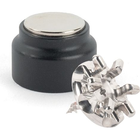 Kit de Fixation : Vis placo Longueur 16 mm Alu + Support aimant Noir - L'Attachante (1/5)