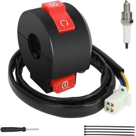 Compatible avec le commutateur marche/arrêt à quatre fils et deux fonctions Tao Tao Coolster 110cc (1/5)