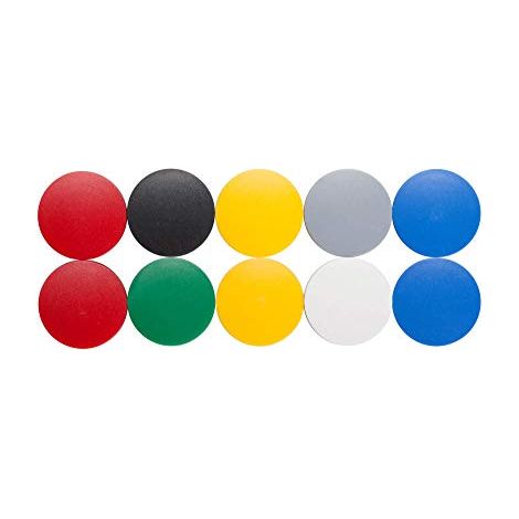 Maul Magnete MAULsolid (Ø x A) 38 mm x 15.5 mm tondo Giallo, Rosso, Blu, Bianco, Verde, Grigio, Nero 10 pz. 6163999 (1/3)