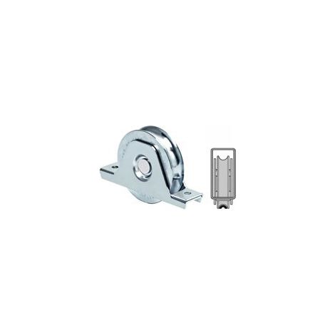 Comunello Ruota 2 cuscinetti acciaio diametro 19mm 500kg