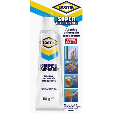 BOSTIK SUPERTRASPARENTE 50 G Q.TA 12