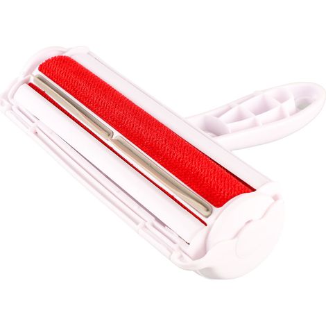 Rouleau anti-poils d'animaux réutilisable avec poignée ergonomique pour chats, chiens, meubles et sièges de voiture (1/5)