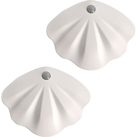 Lot de 2 veilleuses magnétiques avec détecteur de mouvement, 3 couleurs de lumière (1/5)