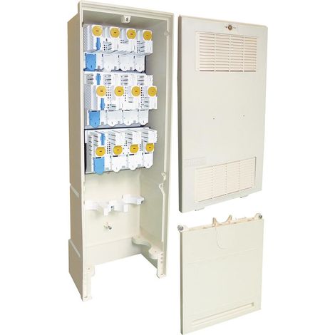 Michaud – Borne de coupure et protection 3 directions – Coupure 400A – Protection 200A – Pour réseaux électriques basse tension