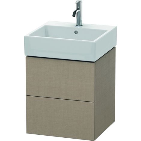 Duravit L-Cube mueble bajo lavabo suspendido, 2 cajones,