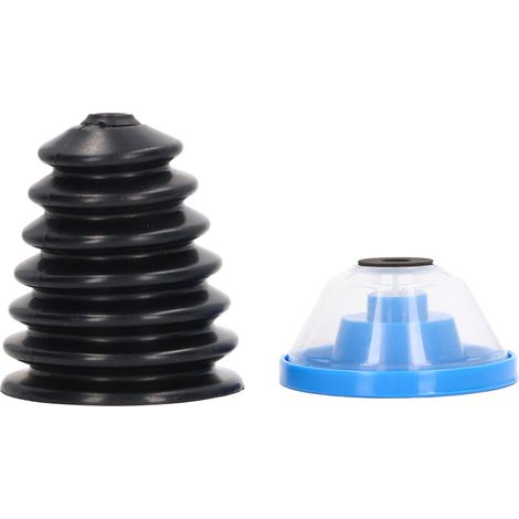 Couvercle anti-poussière perceuse ABS collecteur débris burin perforateur bol sciure pour outil électrique 4-10mm 1 bol 1 couvercle 4 pastilles (1/5)