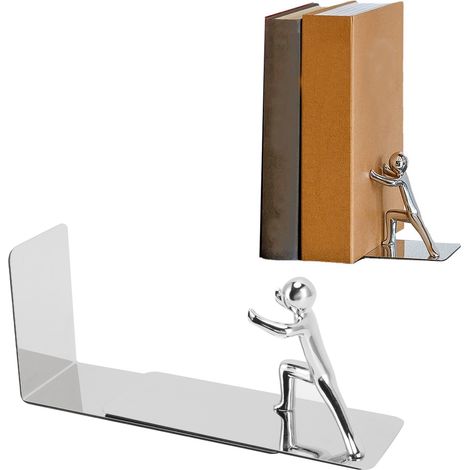 Serre-livres créatif Kung Fu en métal, support de bureau, ornement artistique (1/5)