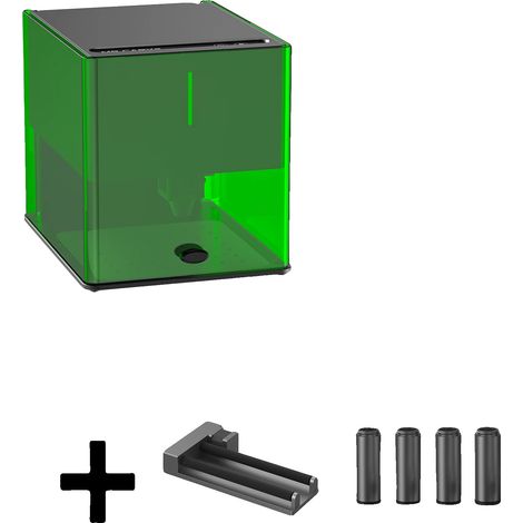 Graveur Laser, Zone de Gravure de 100x100mm, Matériaux Polyvalents, Costume de base 1, 5W, Prise EU (1/2)