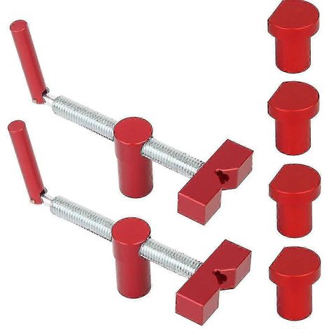 Outil de serrage rapide pour établi de menuiserie avec pince de fixation pour trou de 19 mm (1/5)