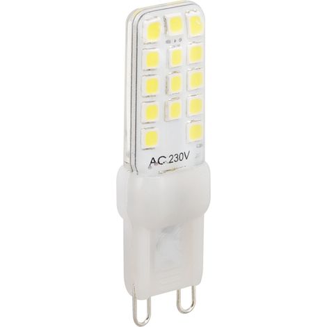 Lot de 3 ampoules LED G9 5W à intensité variable pour lustre intérieur, 6000K, 450lm, 220V (1/5)