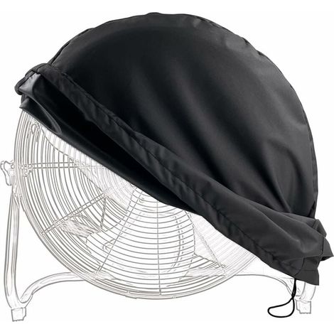 Couvercle de ventilateur industriel, étanche et anti-poussière pour ventilateur de sol à haute vitesse, housse de ventilateur de ménage pour extérieur en matériau robuste(24 "x 7,5" x 24")-LIAIKI (1/5)