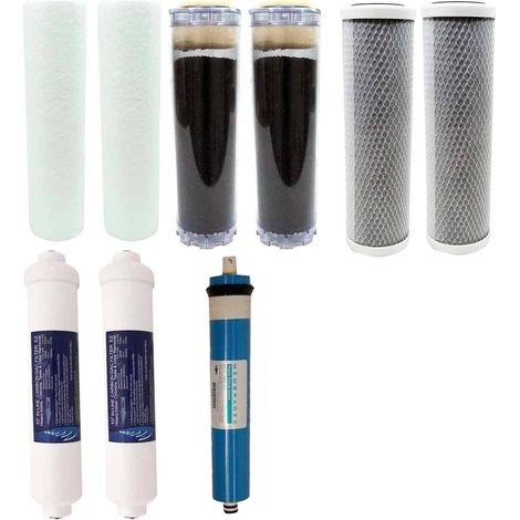 Kit Entretien 2 Ans Pour Osmoseur Shut Off Et Booster Pump