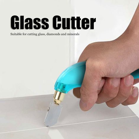 Stylo graveur diamant avec coupe-verre à huile, set pour travaux domestiques et découpe (Plan A1) (1/5)