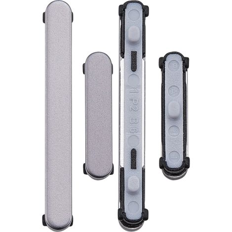 Pulsanti di accensione e volume Samsung Galaxy S25 S25+ Argento