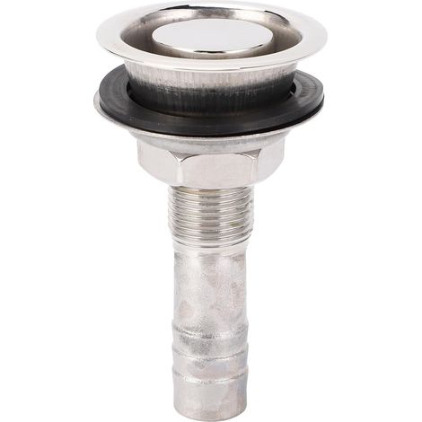 Raccord de Valve à Travers la Coque Droite en Acier Inoxydable 316, Trou d'aération de 16 mm pour Bateaux Marins, Yachts (1/5)
