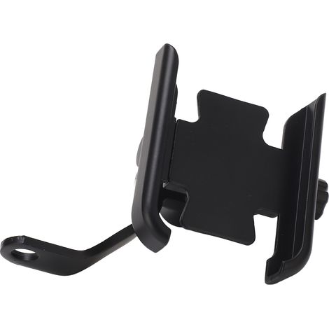 Support de téléphone pour moto, scooter ou vélo électrique : support robuste avec rotation à 360° et système de navigation intégré. (1/5)