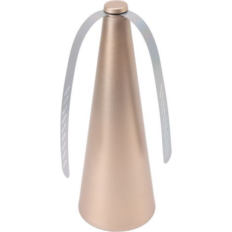 Fly repellent fan, gold multifunctional fan, essential fly repellent for summer (1/4)