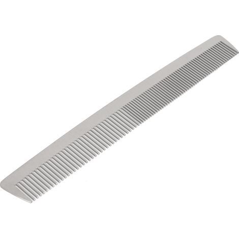 Peigne professionnel en acier inoxydable pour salon, finition précise et coupe