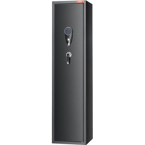 Armoire à fusils sécurisée - Capacité 5 fusils - Empreinte digitale - Serrure numérique à écran tactile (1/5)