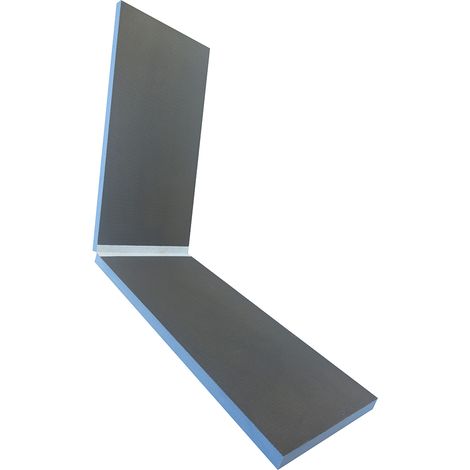 U-Tile – Panneau de construction à carreler dépliant 250 cm x 60 cm x 50 mm – Recoupable et léger – Résistance à la compression 3 tonnes/m²