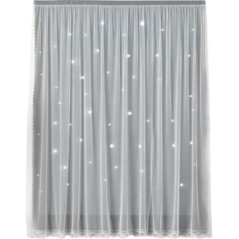 1x2m Rideau occultant autocollant portable, facile à poser pour fenêtre de chambre (1/5)